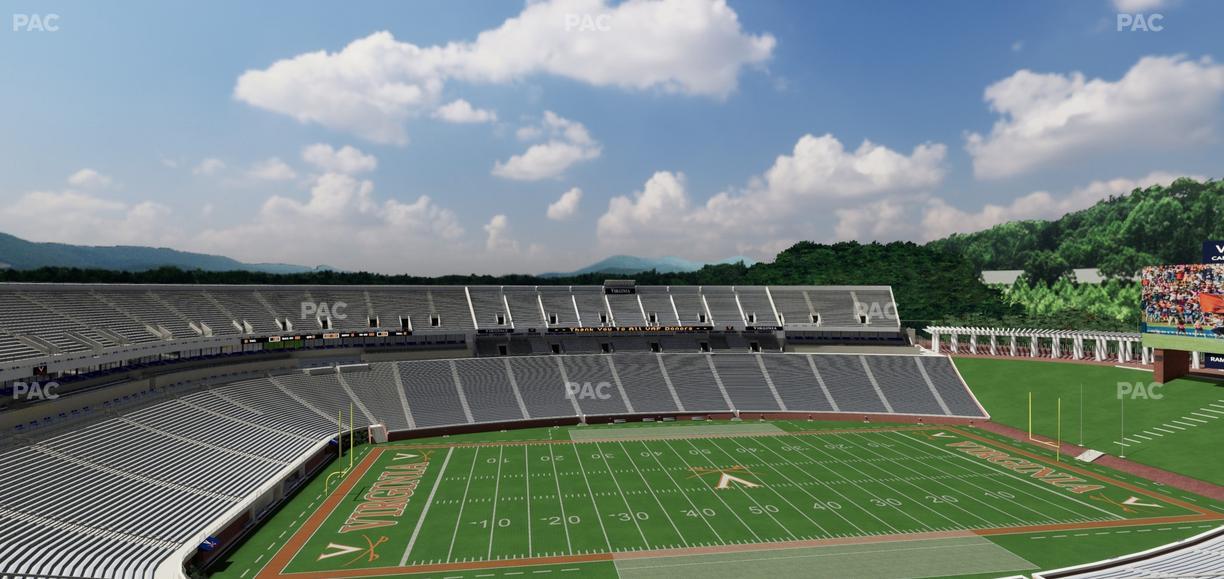 Scott Stadium - Section 509 Seat View
