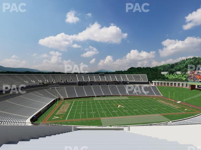 Scott Stadium - Section 509 Seat View