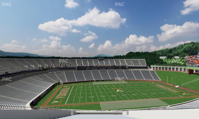 Scott Stadium - Section 509 Seat View
