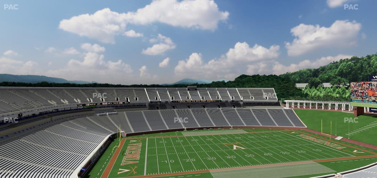 Scott Stadium - Section 510 Seat View