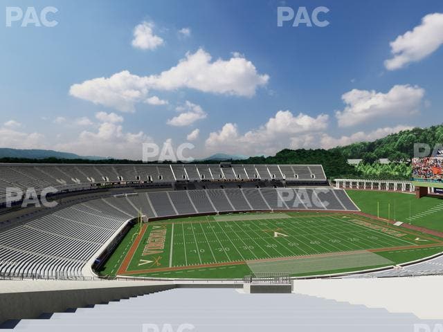 Scott Stadium - Section 510 Seat View