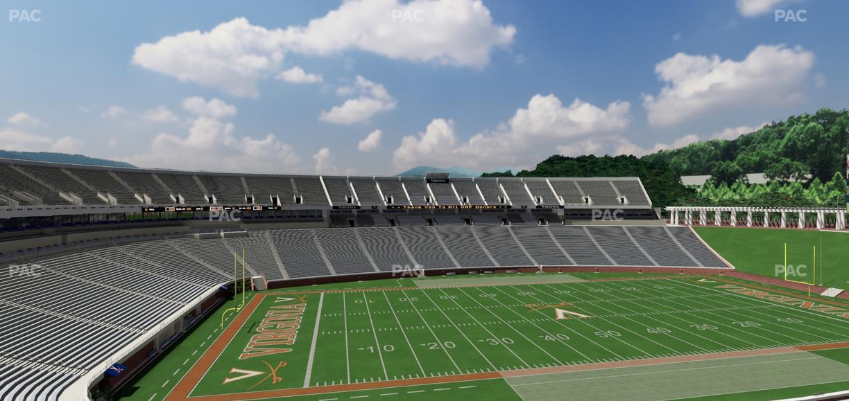 Scott Stadium - Section 510 Seat View