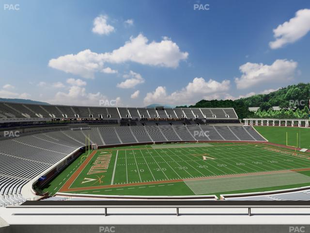 Scott Stadium - Section 510 Seat View