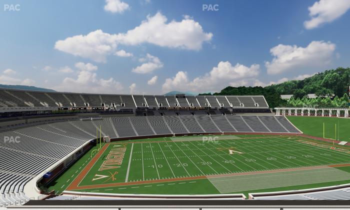 Scott Stadium - Section 510 Seat View