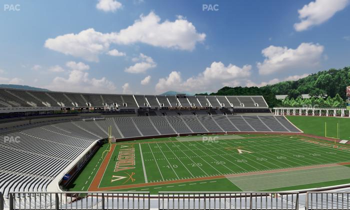 Scott Stadium - Section 511 Seat View