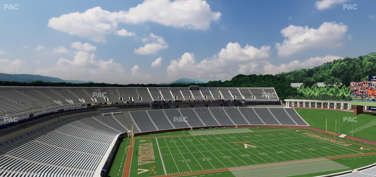 Scott Stadium - Section 511 Seat View