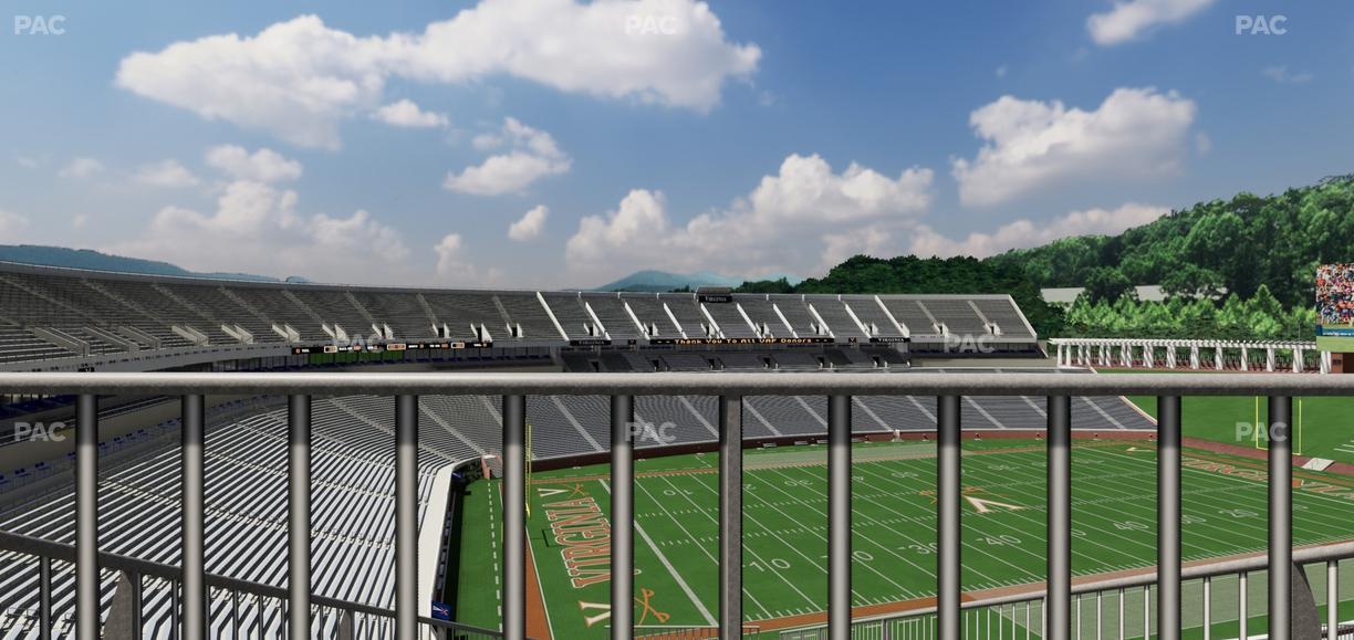 Scott Stadium - Section 512 Seat View