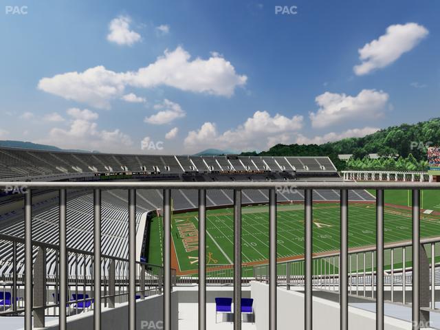 Scott Stadium - Section 512 Seat View