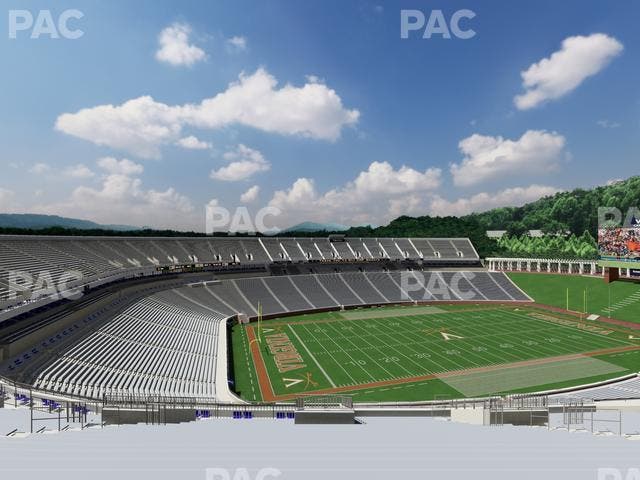 Scott Stadium - Section 512 Seat View