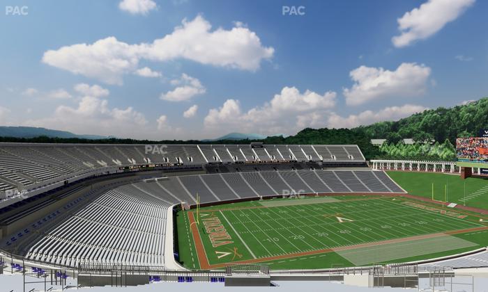 Scott Stadium - Section 512 Seat View