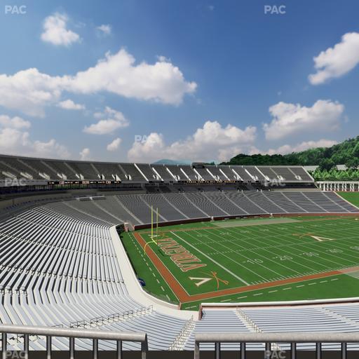 Scott Stadium - Section 513 Seat View
