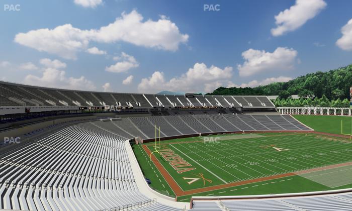Scott Stadium - Section 513 Seat View