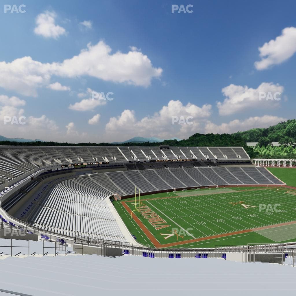 Scott Stadium - Section 513 Seat View