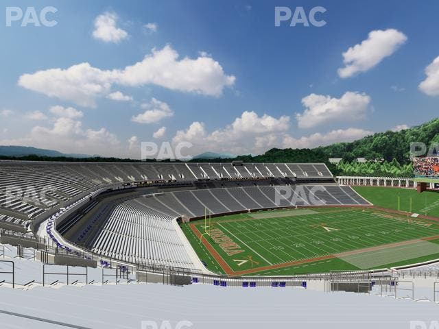 Scott Stadium - Section 513 Seat View