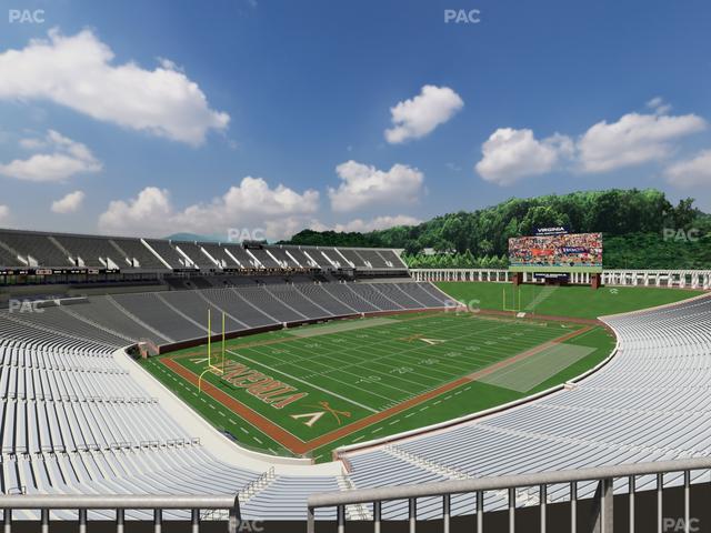 Scott Stadium - Section 514 Seat View