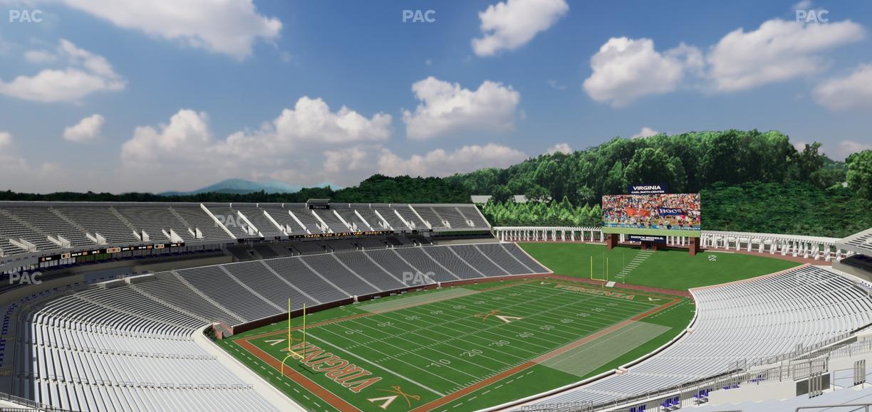Scott Stadium - Section 514 Seat View