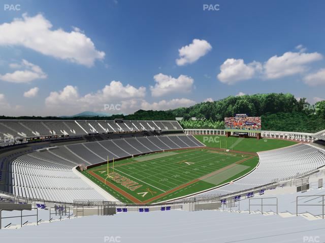 Scott Stadium - Section 514 Seat View Scott Stadium - Section 514 Seat View