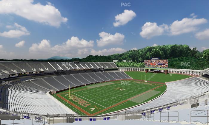 Scott Stadium - Section 514 Seat View
