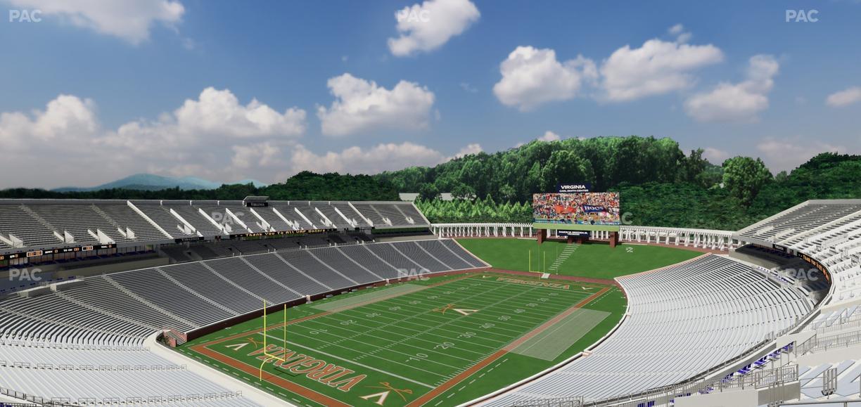 Scott Stadium - Section 515 Seat View