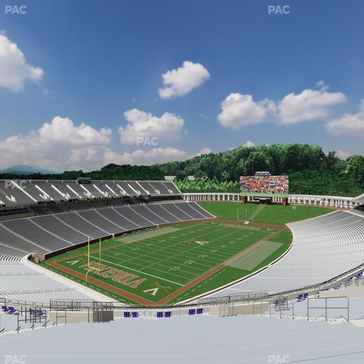Scott Stadium - Section 515 Seat View