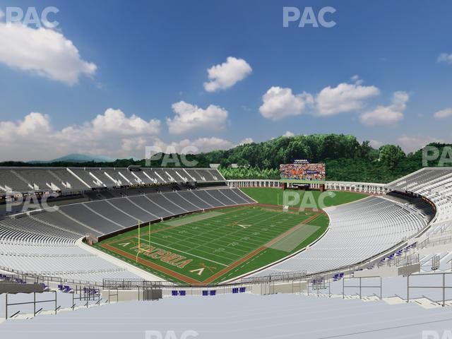 Scott Stadium - Section 515 Seat View