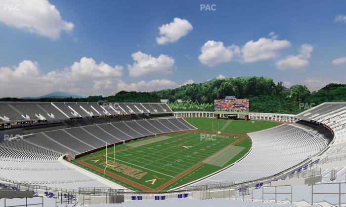 Scott Stadium - Section 515 Seat View