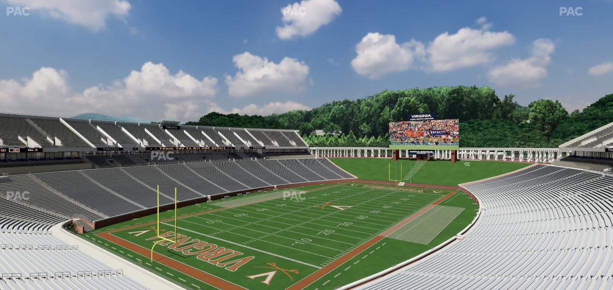 Scott Stadium - Section 515 Seat View