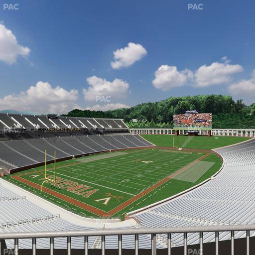 Scott Stadium - Section 515 Seat View