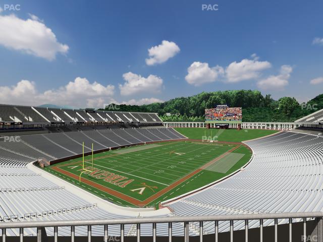 Scott Stadium - Section 515 Seat View