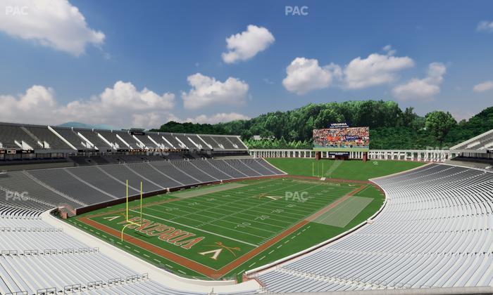 Scott Stadium - Section 515 Seat View