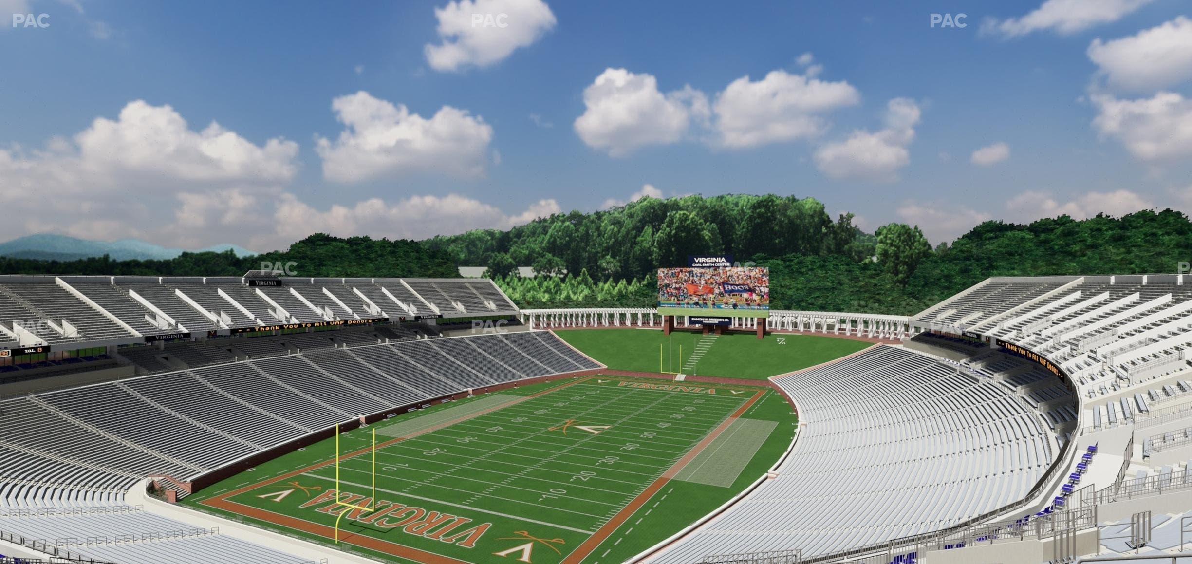Scott Stadium - Section 516 Seat View