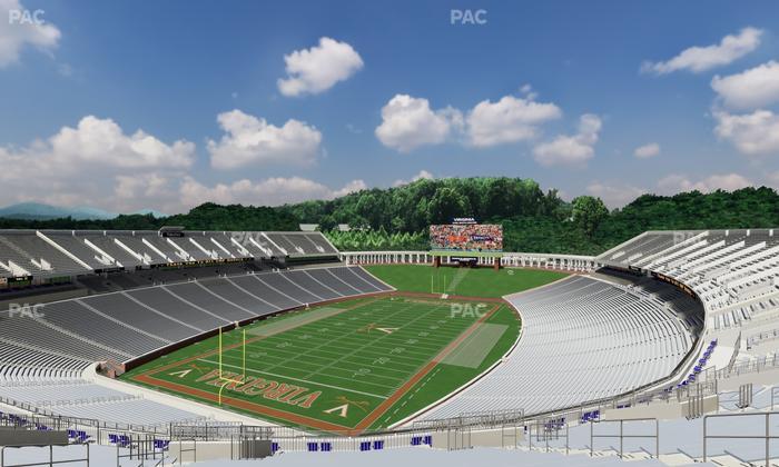 Scott Stadium - Section 516 Seat View