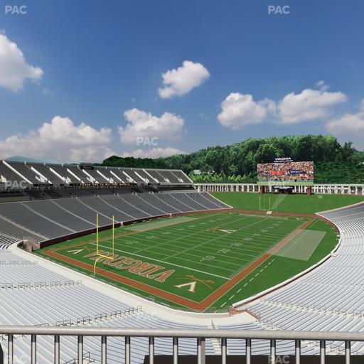 Scott Stadium - Section 516 Seat View
