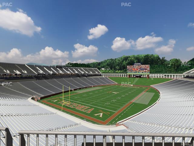 Scott Stadium - Section 516 Seat View