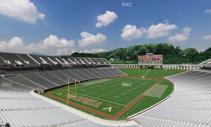 Scott Stadium - Section 516 Seat View