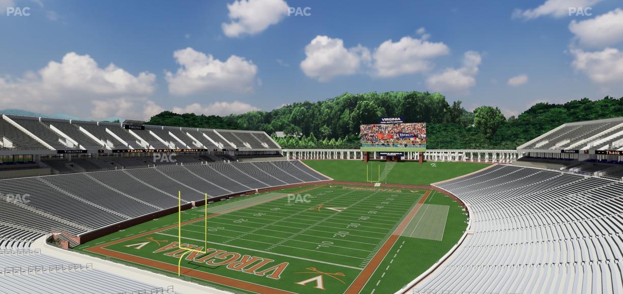 Scott Stadium - Section 517 Seat View