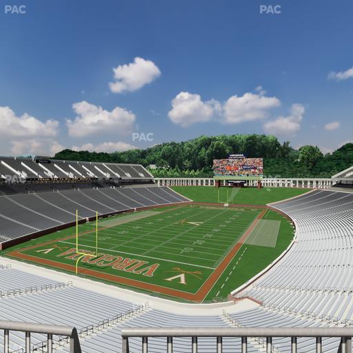 Scott Stadium - Section 517 Seat View