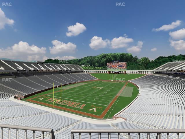 Scott Stadium - Section 517 Seat View