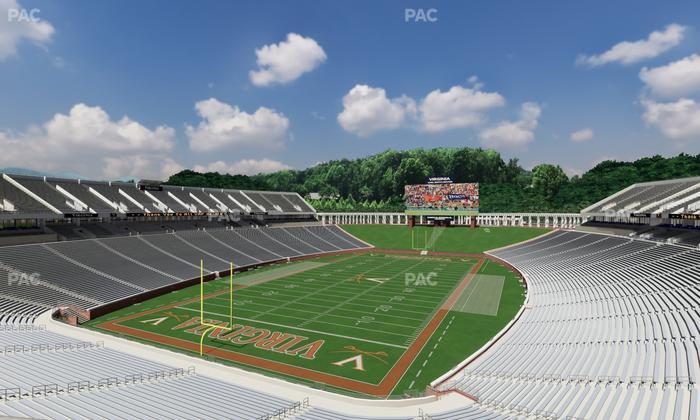 Scott Stadium - Section 517 Seat View