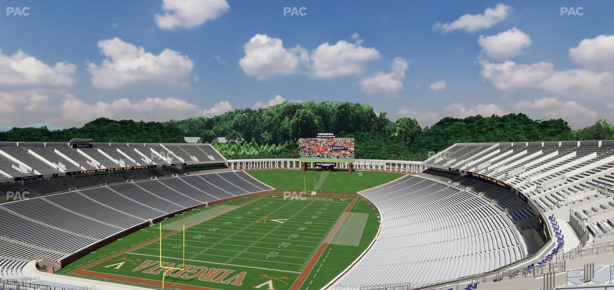 Scott Stadium - Section 517 Seat View