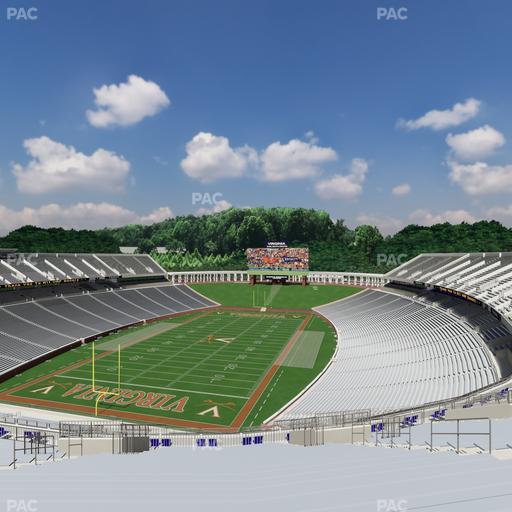 Scott Stadium - Section 517 Seat View