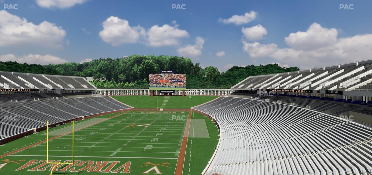 Scott Stadium - Section 518 Seat View