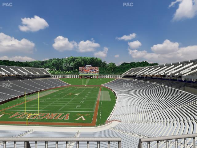 Scott Stadium - Section 518 Seat View