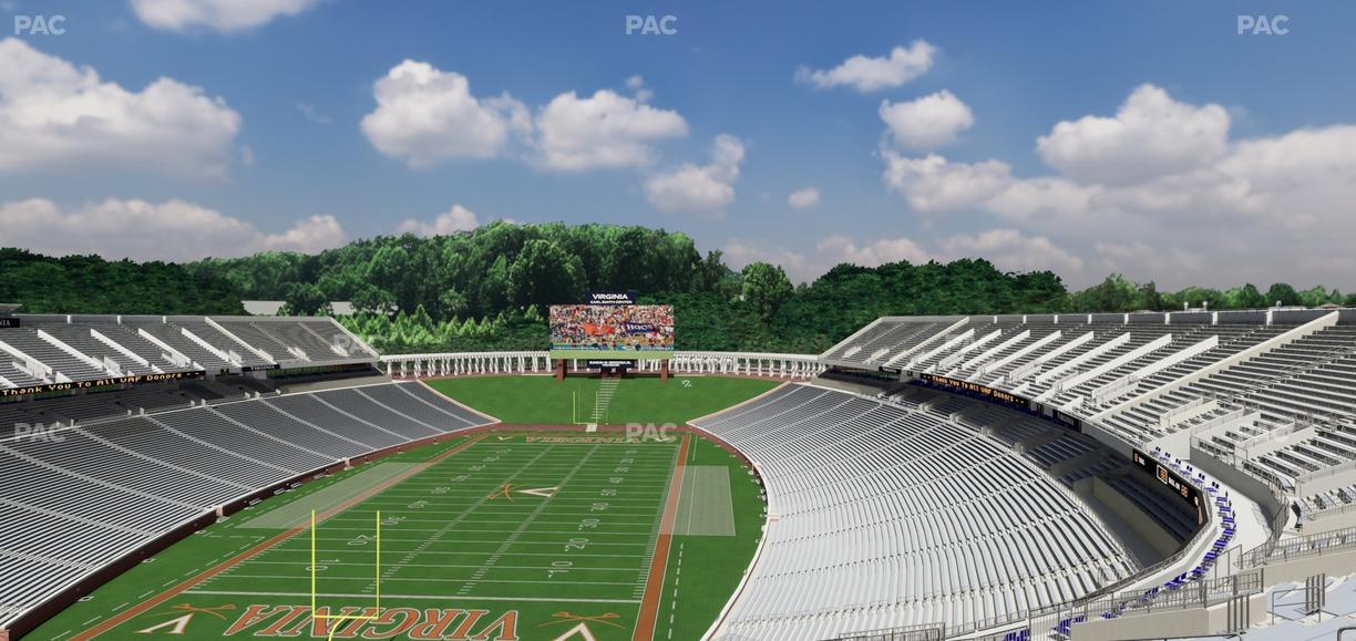 Scott Stadium - Section 518 Seat View