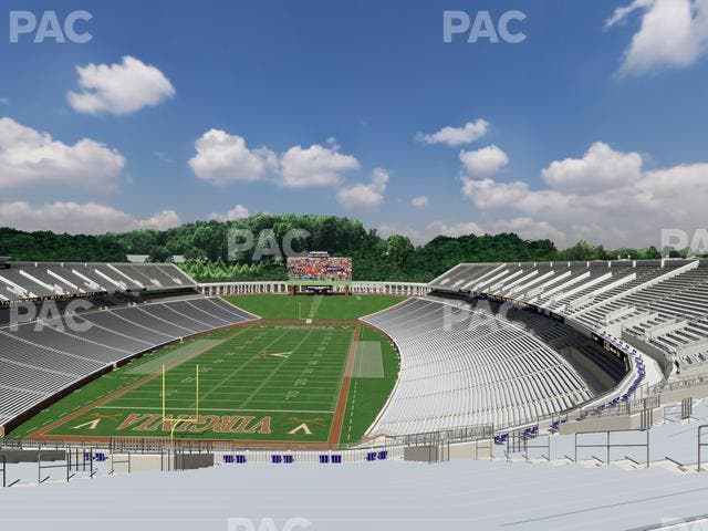 Scott Stadium - Section 518 Seat View