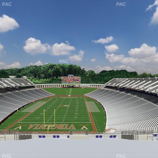Scott Stadium - Section 519 Seat View