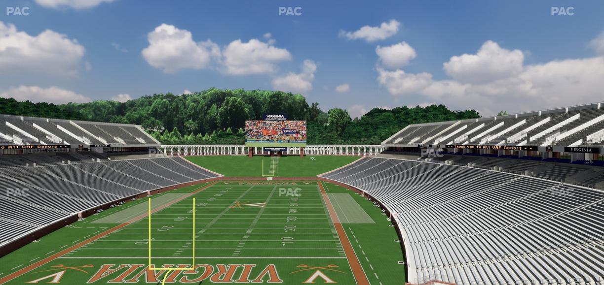 Scott Stadium - Section 519 Seat View