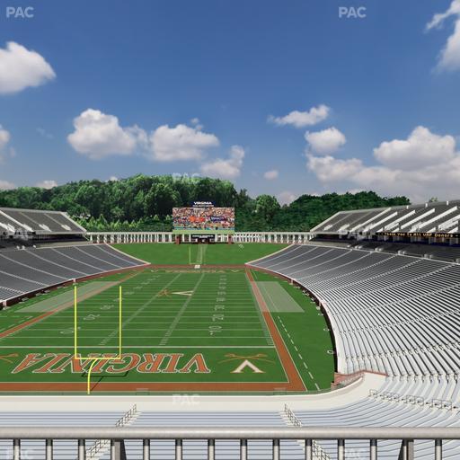 Scott Stadium - Section 519 Seat View