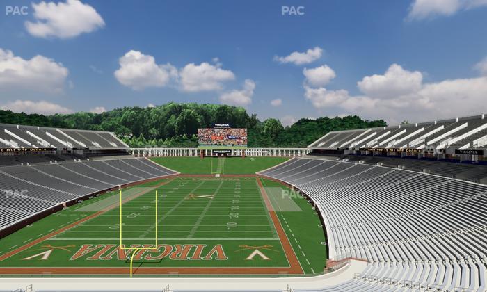 Scott Stadium - Section 519 Seat View