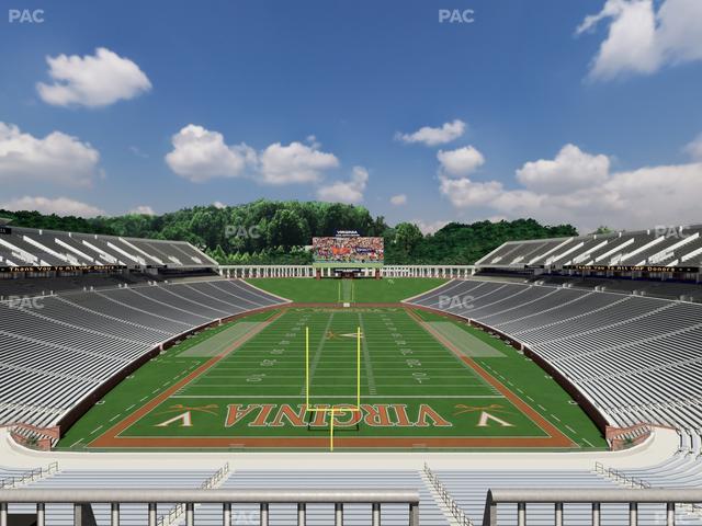 Scott Stadium - Section 520 Seat View